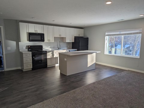 Floor plan for 2 beds, 2 baths, 1358 sqft